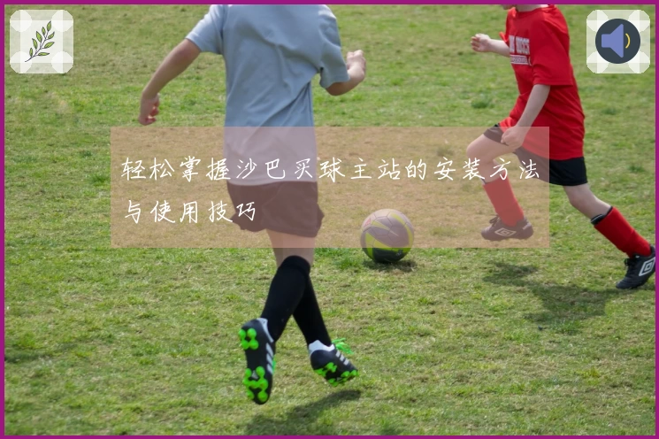 轻松掌握沙巴买球主站的安装方法与使用技巧